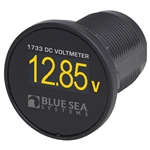 Blue Sea Systems Mini OLED DC Voltmeter - Yellow